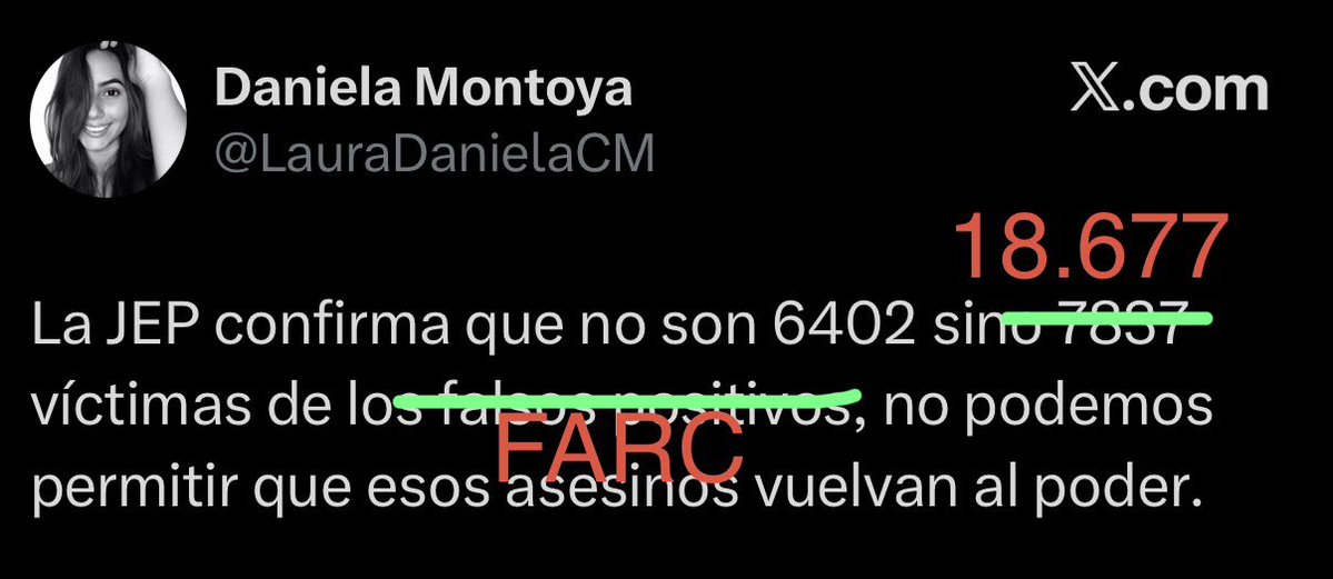 De acuerdo: no podemos permitir que esos asesinos vuelvan al poder.