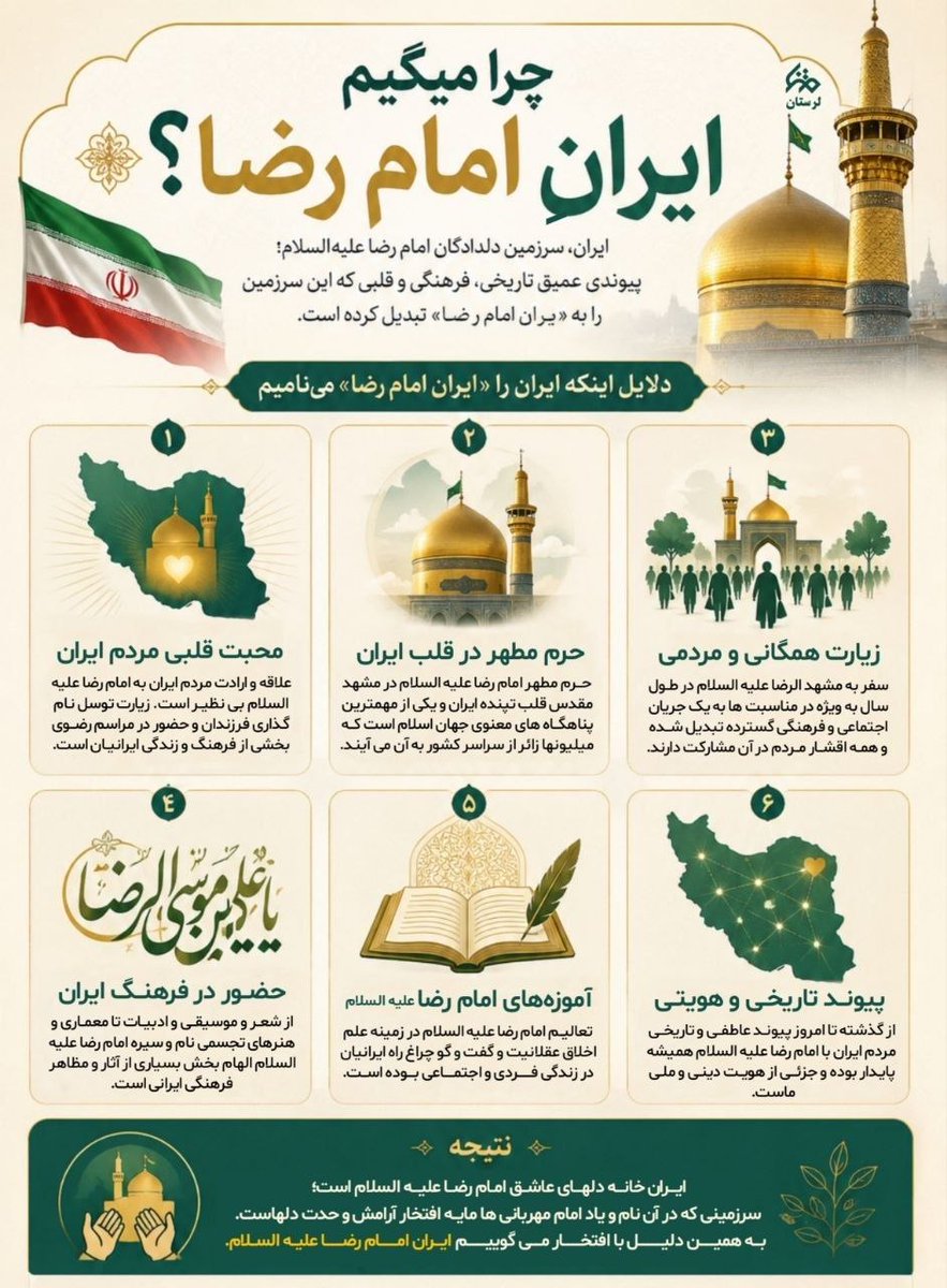 Tahami_Raha's tweet photo. چرا میگوییم #ایران_امام_رضا ؟
#صحن_رضا_جان https://t.co/liAC1vz71i