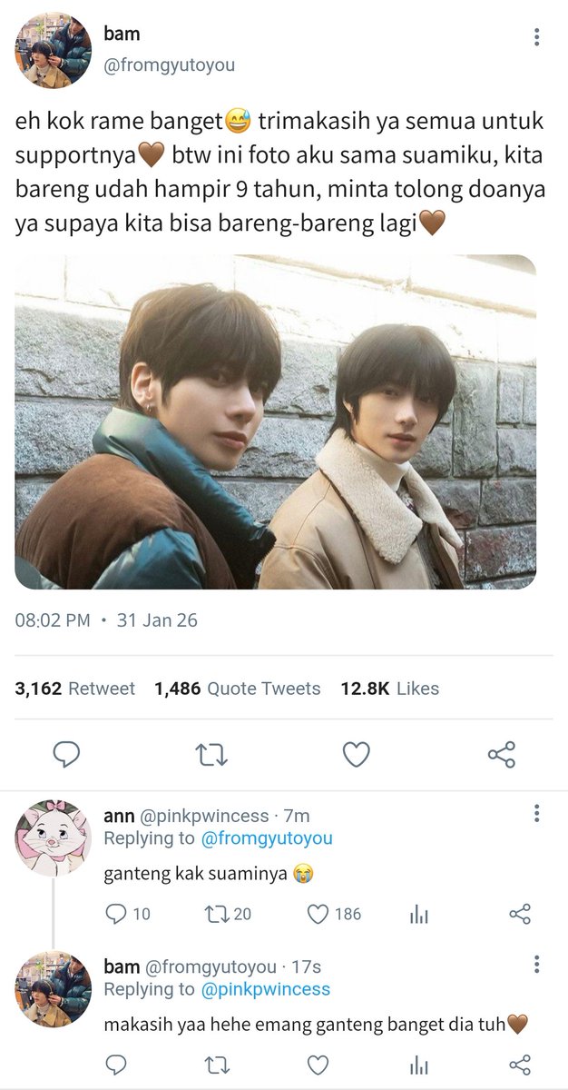 oseaneye's tweet photo. you're gonna live forever in me
─ taegyu one tweet au

// angst https://t.co/7e7XlNXF6y