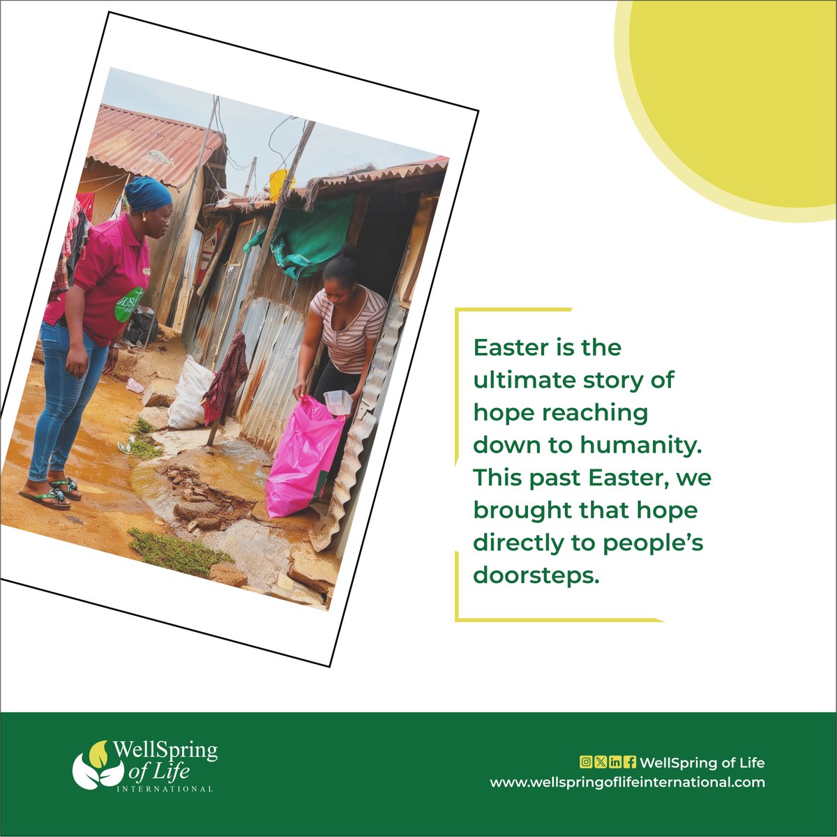 WellSpring_Life's tweet image. Sacred spaces aren’t always behind church walls; sometimes they’re found on a porch where a prayer is shared over a meal, and while we went out to bless others, we were the ones who left replenished.

Follow us to stay updated on our next outreach

#Faith #Gospel #Service #Monday