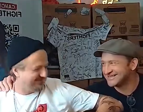 I ta szczera radość Borysa. Niesamowicie mi zaimponował chłop, giga polubiłem