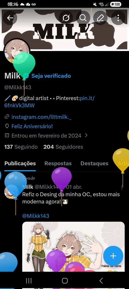 Milkk143's tweet photo. To ficando velha https://t.co/9S3Du9wLkM