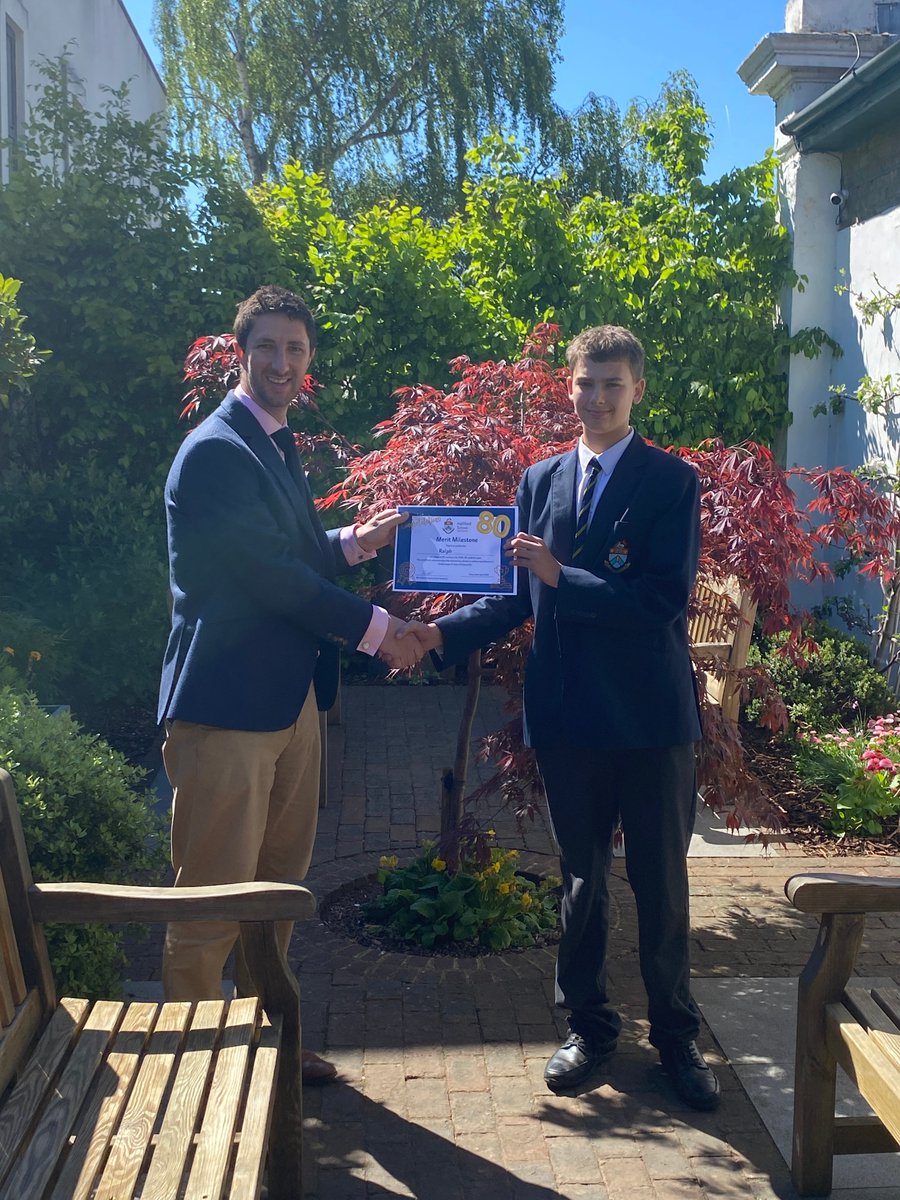 hallifordhead's tweet image. Congratulations to Year 9 students Ralph, Ethan and Zaaim, who received their Merit Milestone Certificates on Friday from Mr Fulford, for #excellence across many areas of school life and being awarded an amazing 80 merits so far this academic year.