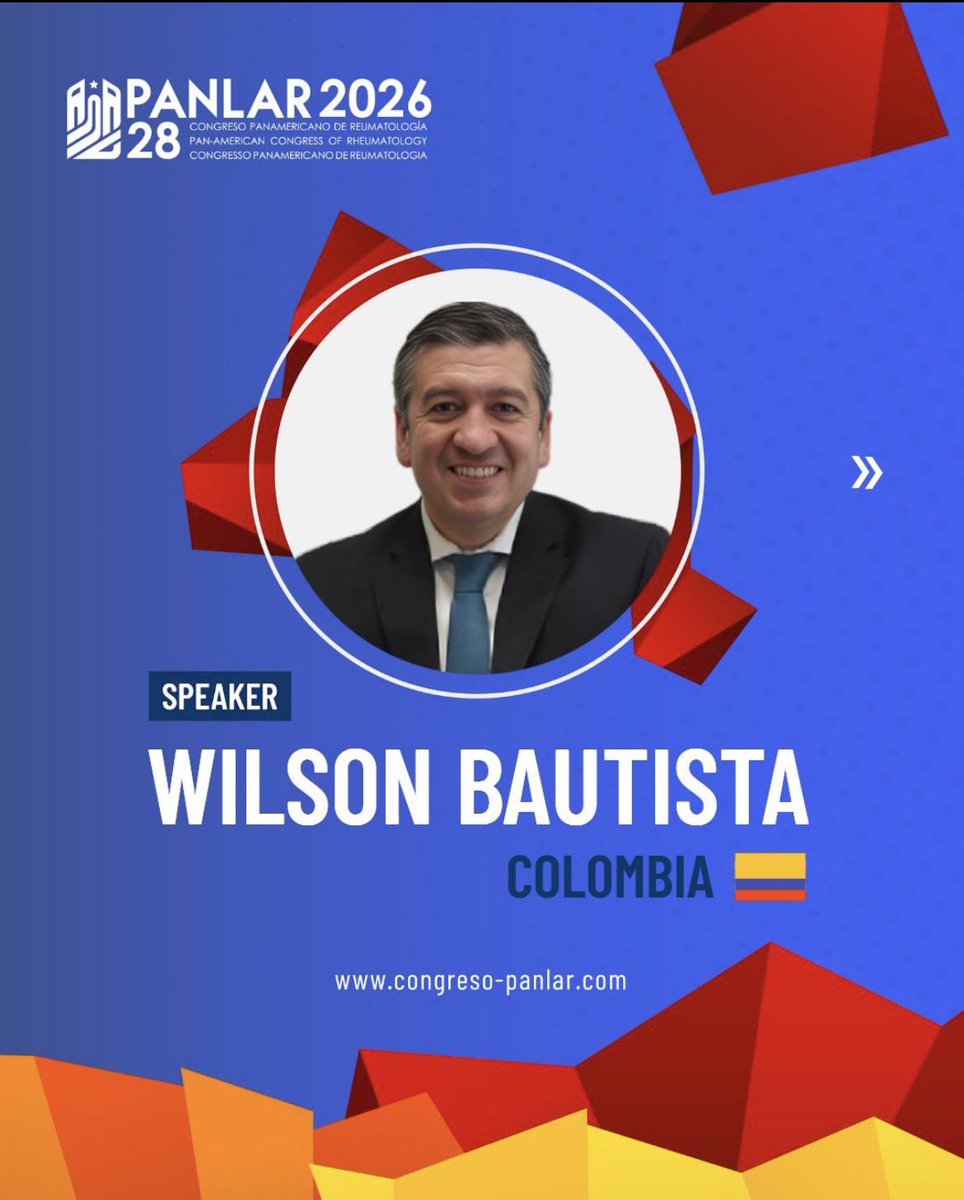 WilsonBautistaM's tweet image. ✅ Today starts #PANLAR2026 which brings together a community of #clinicians #researchers #healthcare professionals to advance the understanding and management of immune-mediated conditions in #LatinAmerica @PanlarLeague 

Happy to contribute to this continental #Congress!