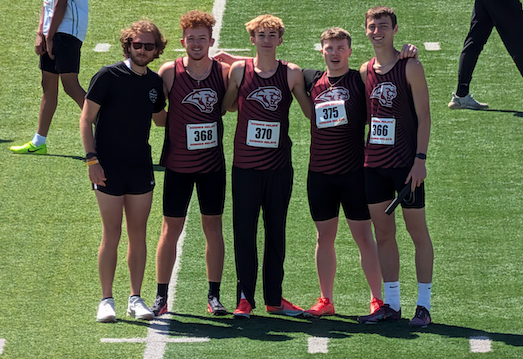 CNobleAthletics's tweet photo. News: Cougars Set School Record in DMR at Goshen Relays https://t.co/EXVzMmPHtB https://t.co/fU2EVj2EYA
