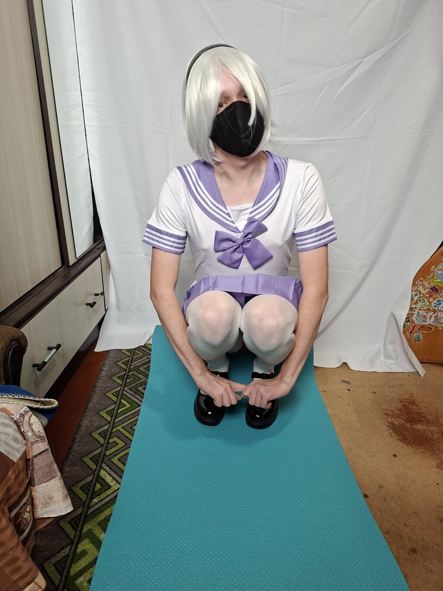 Femboy_Alena's tweet image. All my links in BIO
Все мои ссылки в профиле
You may order private content. DM me for it &amp;lt;3
#femboy #uniform #school #schooluniform #japanese #japaneseuniform #sailor #sailorsuit #stockings #whitestockings #shortsleeve #anime #cosplay #2B
