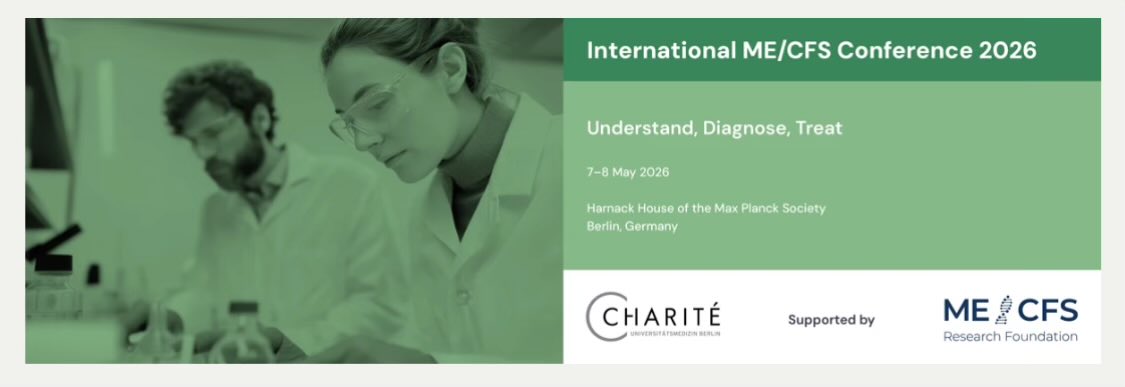 🚨International ME/CFS Conference 2026

🗣️ Conferencia que se centrará en la última investigación sobre los mecanismos de la enfermedad y los tratamientos para la #EM/#SFC (encefalomielitis miálgica/síndrome de fatiga crónica) y el síndrome de #COVIDpersistente 

🧑🏽‍⚕️El evento está