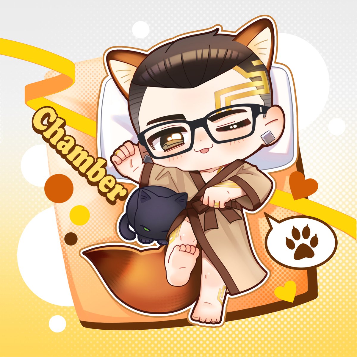 hairtail0v0's tweet image. Have a good dreamꕤᴗ ᴗ)♡
#chiper #viper #chamber #valorant