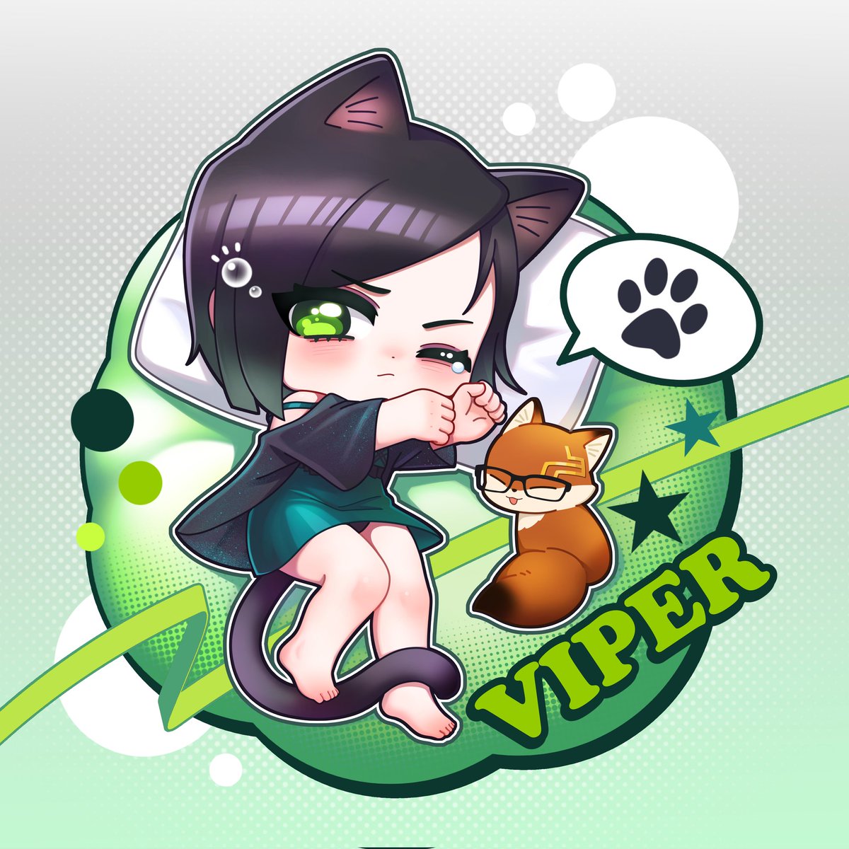 hairtail0v0's tweet image. Have a good dreamꕤᴗ ᴗ)♡
#chiper #viper #chamber #valorant