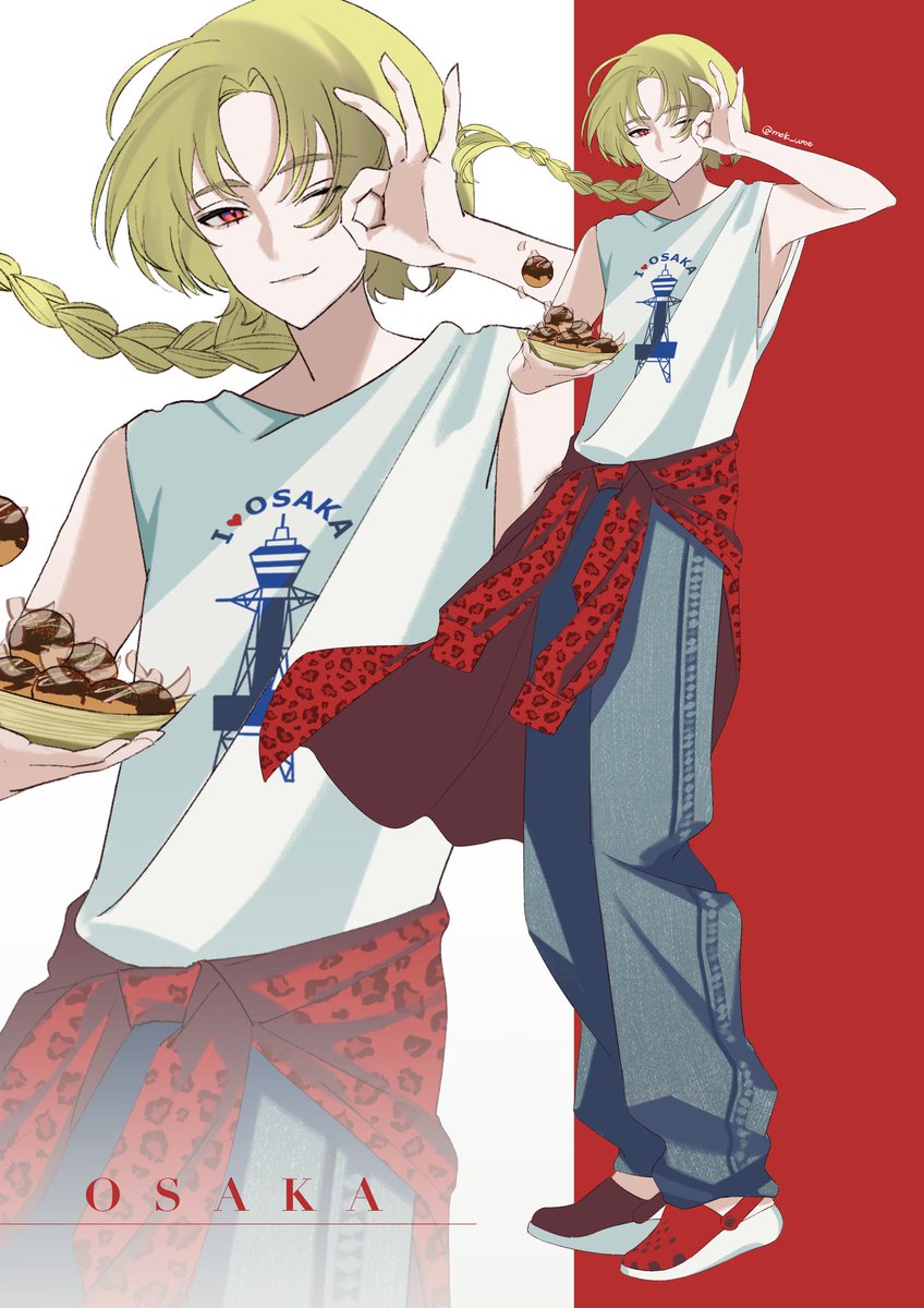 mok_ume's tweet photo. お〜さかの男
#oc https://t.co/bXRyTbKJeN