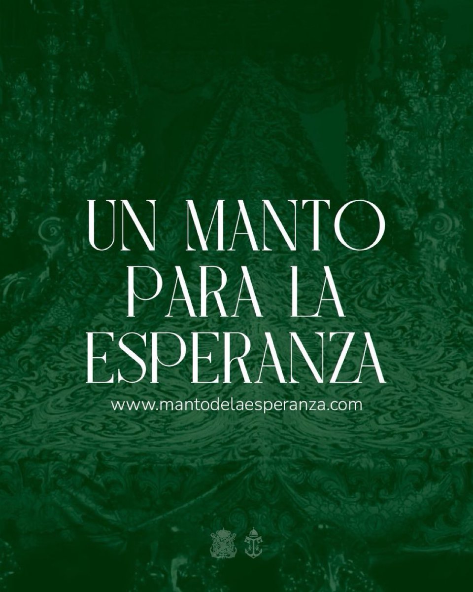 pasoyesperanza's tweet photo. [#UnMantoParaLaEsperanza] La Archicofradía pone a tu disposición un portal web para colaborar con el nuevo manto de la Virgen de la Esperanza.

👉🏻 A través de https://t.co/1t8DIhOX1r puedes realizar un donativo puntual o suscripción, quedando reflejado en el interior del manto el nombre o petición del donante.
🔗 https://t.co/ndjuLLKwYR

#CofradíasMLG