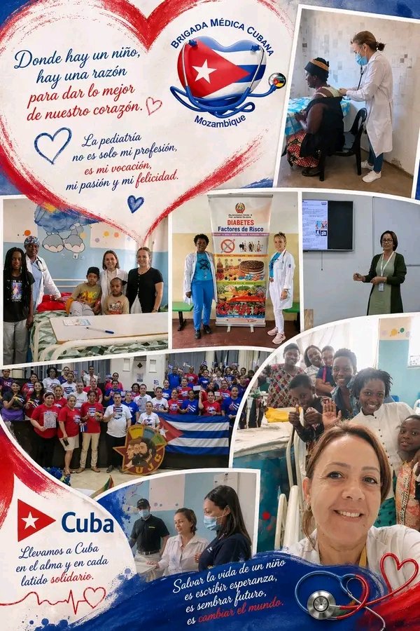 Cubanía, humanismo, vida, esperanza, respeto, compromiso y solidaridad: son nuestros Médicos; los que llegan cuál ángeles de batas blancas a salvar⏩cuerpo y calmar⏩almas.
Dra. Glenys Mabel Peña Barreras Especialista de Primer Grado en Medicina General Integral y Endocrinología.