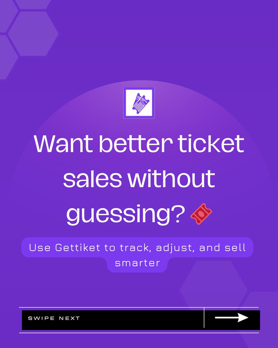 GetTiket's tweet image. Discounts ≠ more sales.

They can boost numbers… but kill profit and value.

Use them smartly:
✔ Early bird for urgency
✔ Keep it limited
✔ Time it right

🎟️ Sell smarter, not cheaper with Gettiket

#EventPlanning #TicketSales #Gettiket #EventTips #EventMarketing