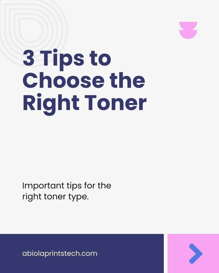 AbiolaPrintTech's tweet image. ‼️ 3 Important Things Toner Sellers won’t tell you -and why your printer/copier keeps getting damaged.

💡 These tips will help you to avoid fake toners and wasting monies.

#Printer #Copier #Toner