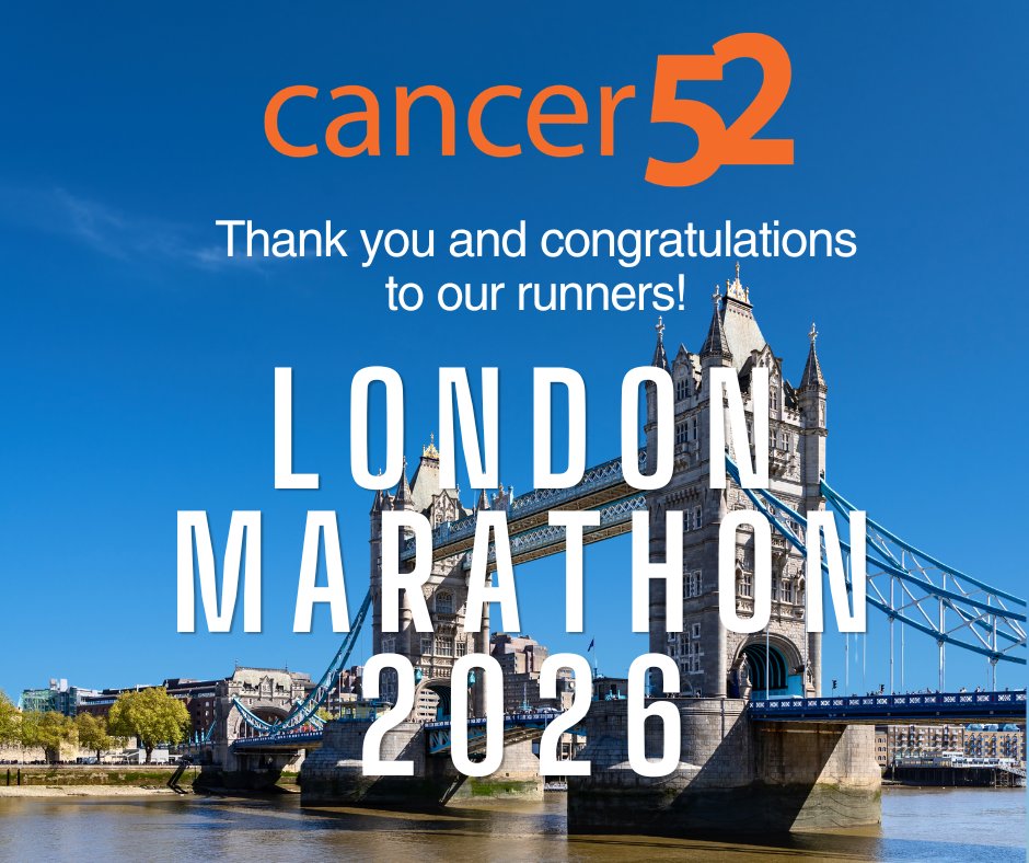 Cancer52 also on Bluesky @cancer52org.bsky.social tweet media