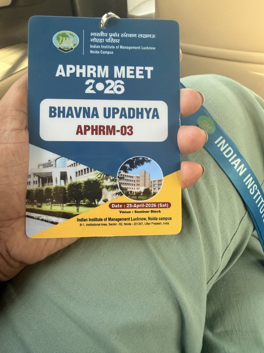 Going back to the campus bring back such amazing memories… 

It was such a wonderful time to meet all the batchmates at <a href="/IIML/">IIM Lucknow</a>  Noida campus.. 

Learner forever ✨ #aphrm