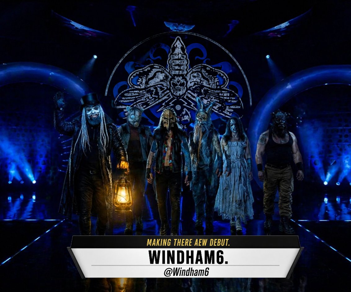Lets go <a href="/TonyKhan/">Tony Khan</a> save <a href="/Windham6/">WYATT 6</a> legacy and let them tell there story with dark order firefly freedom.
I'm down to see windham6 all elite.
@WWENikkiCross <a href="/TaylorRotunda/">Taylor Rotunda</a>
<a href="/DexterWWE/">Dexter Lumis</a> <a href="/JoeGacy/">Joe Gacy</a>
<a href="/ErickRedBeard/">Joseph Ruud</a> <a href="/Adamscherr99/">The Monster of all Monsters</a>