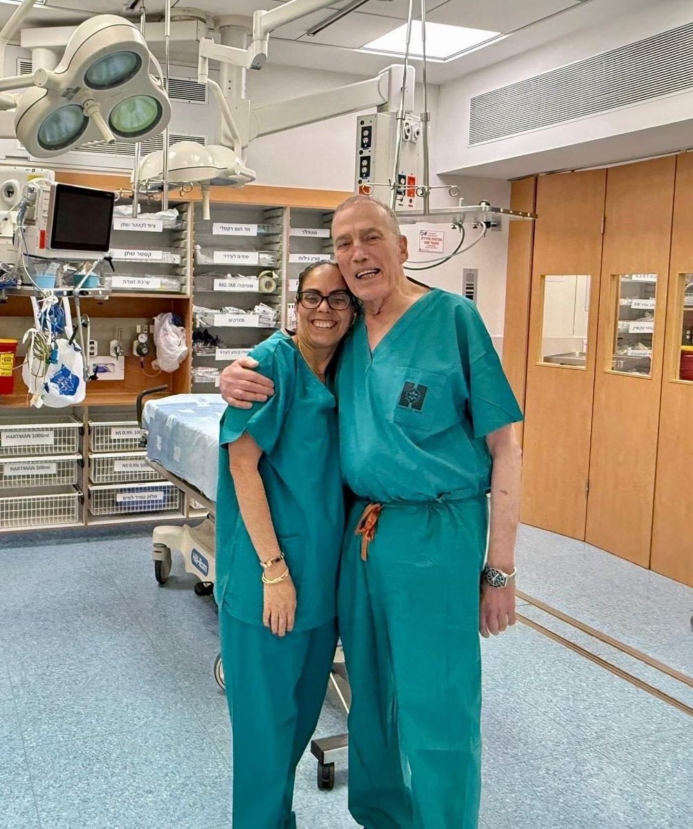 DovLipman's tweet photo. THIS. IS. ISRAEL. 
Meet Dr. Avi Rivkind. 
31 years ago, a Palestinian terrorist blew himself up in Jerusalem, murdering 5 Israelis and injuring 100. 
A young woman named Gabi was injured so badly that the medics thought she was dead. 
She heard a medic say:
Continued - https://t.co/8BZyjd8e9D
