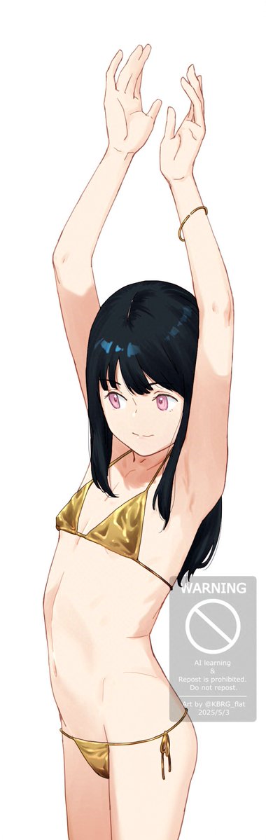 #なんの脈絡もなく水着イラストを再掲して最近フォローしてくれたフォロワーを怖がらせましょう 