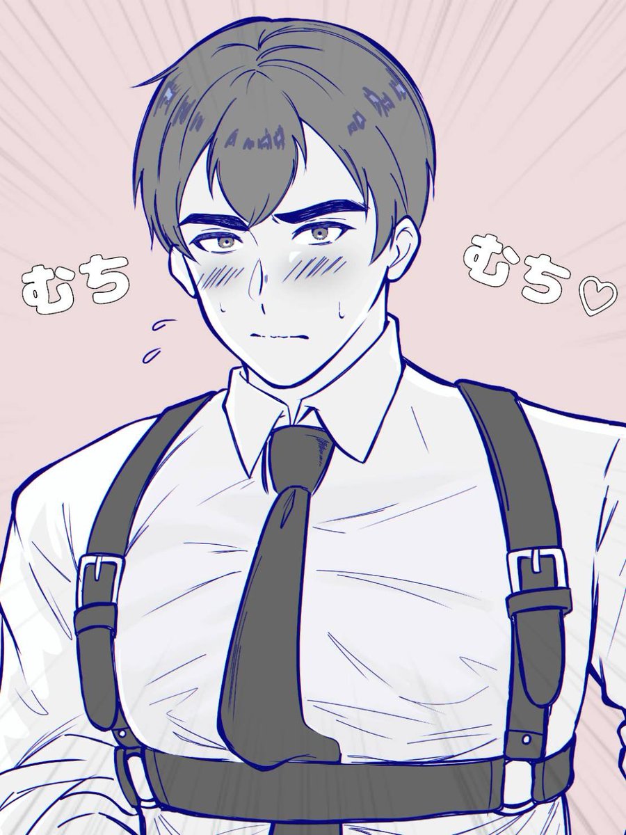 ookmさんの素晴らしい胸筋を見たら、えっちベルト描きたい衝動が抑えられませんでした