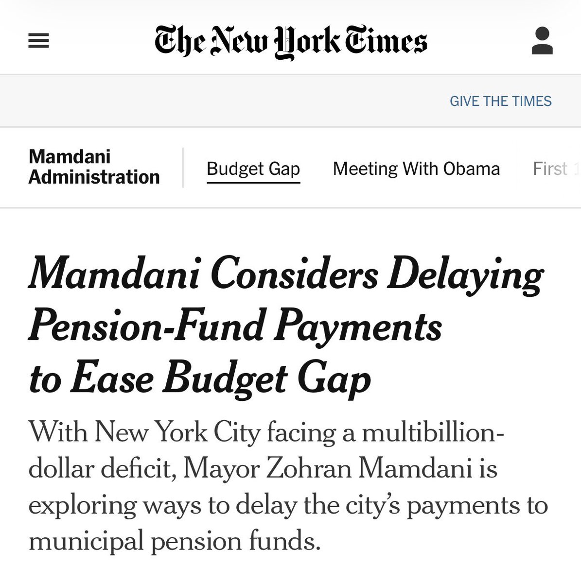 This can be dangerous and the council/mayor should be careful here - Every major municipal fiscal crisis of the last 50 years has a common thread: cities that deferred pension contributions during hard times and never caught up. Detroit. Chicago. Puerto Rico. The short-term