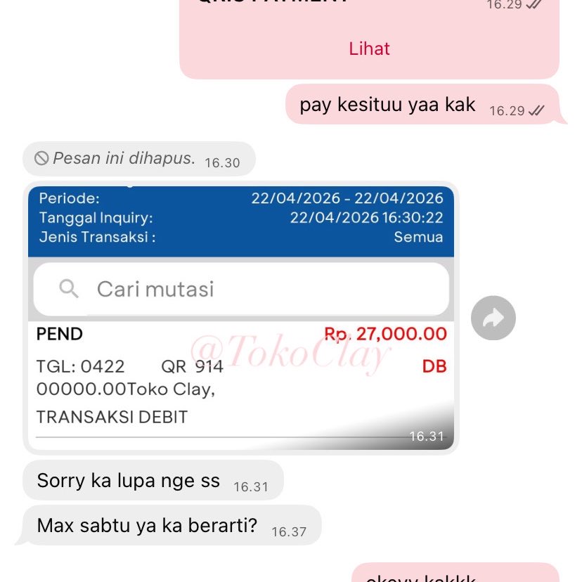 TokoClay's tweet photo. 30 RESPONDEN REGULER CLEAR! 🚀
Buat kamu yang capek ngejar responden tapi hasilnya nihil—serahin ke Toko Clay aja.
Mau dibantu juga? WA Minclay ada di bio #zonauang https://t.co/P0B6fIaBhq
