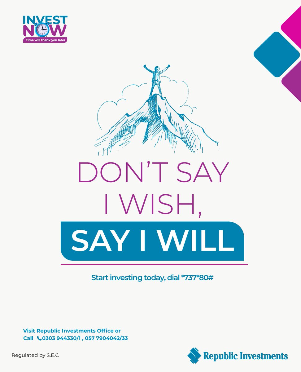 republic_ghana's tweet image. Start the week with an investment gift for yourself. Dial *737*80# to start now. Call our office 0303 944330/1 0577904042/33 for more information. #financialfreedom #trusttheprocess #newweeknewgoals