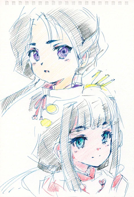 スキャンしてpixivFANBOXにアップしました。※全体公開 pixivFANBOXで楽描き3枚:Reゼロ、レム・転スラ、リムル・逃げ上手の若君を公開しました!