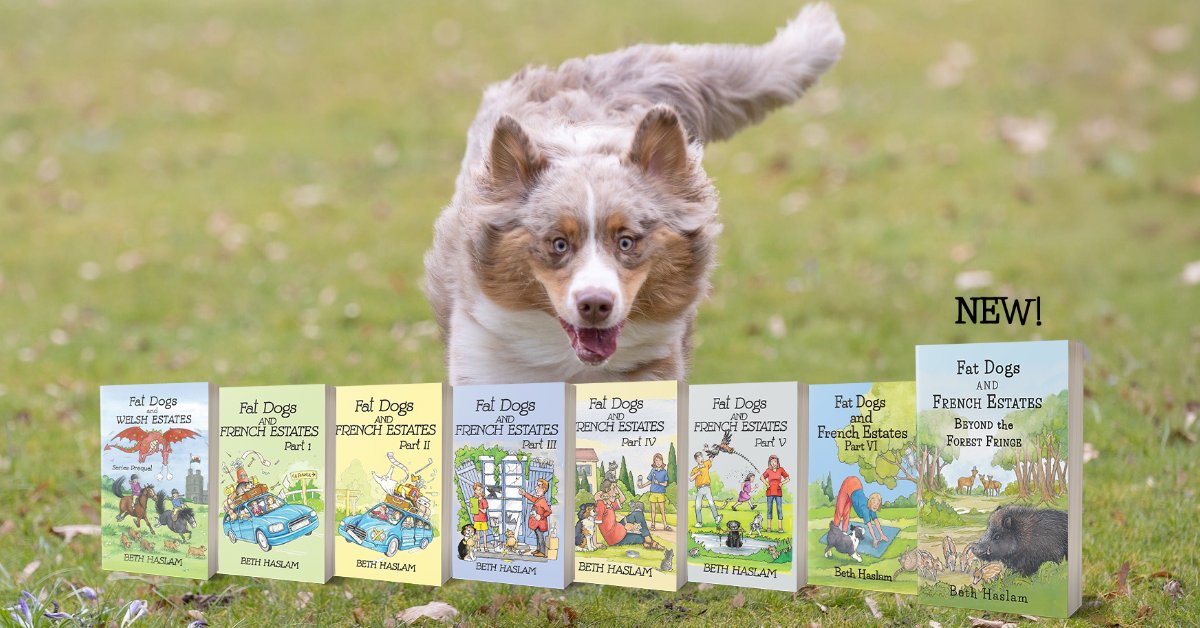 fatdogsfrance's tweet image. Fancy joining my Fat Dogs and me for a grand adventure? Be warned. There's never a dull moment! 🐾  #books #booklovers #readingforpleasure #animallovers bit.ly/FatDogs1
