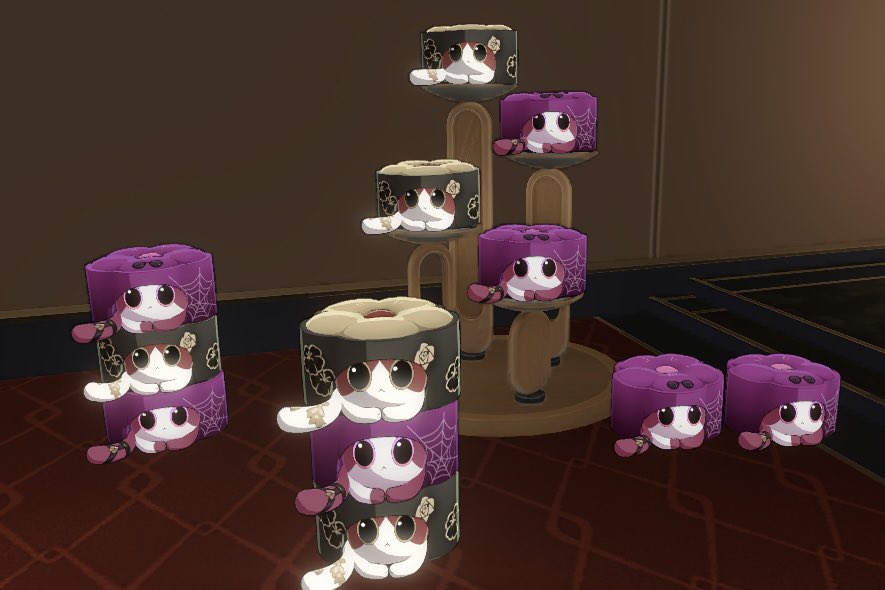 キチガイキャットタワーが仕上がってまいりました