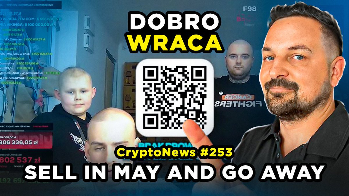 CryptoPodroze's tweet image. 🚨 #CryptoNews 253
#Bitcoin w MAJU podczas bessy — sprawdziłem dane z 2014, 2018 i 2022 👇

Czy „Sell in May and go away” faktycznie działa na rynku krypto?
✴️mój plan akumulacji $BTC 📊
✴️poziomy zakupowe
✴️co działo się aż do dołka bessy

🎁 Dodatkowo:
👉 zbiórka LatwoGang 
👉
