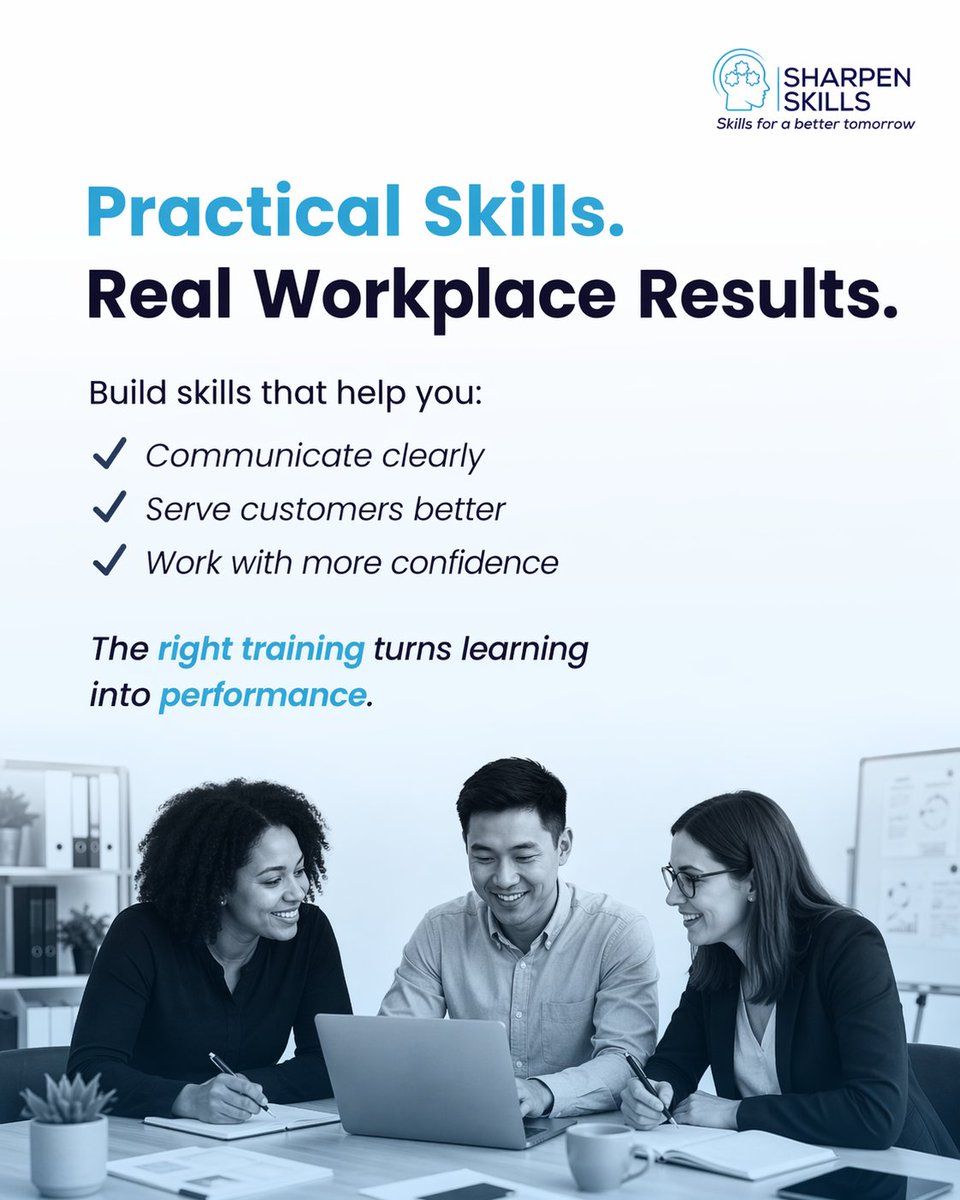 SHARPEN SKILLS tweet media