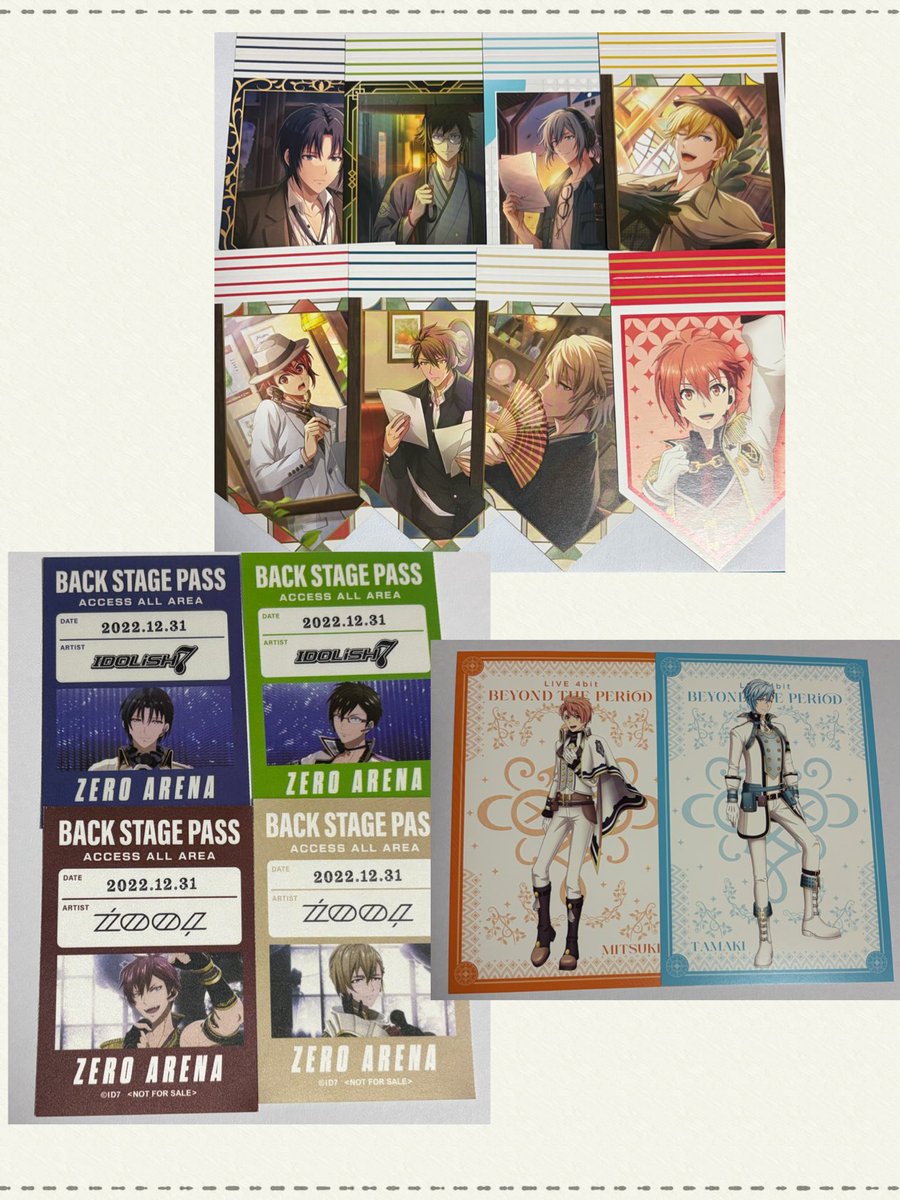 39neko96neko's tweet photo. 交換 アイナナ アニメイトフェア 特典

譲…画像の過去特典
求…3枚目💕優先
10周年記念ビジュアルカード(TRIGGER>ŹOOĻ)>今弾フェア楽.天>虎於2.悠1

郵送交換
ご希望あれば画像にお印で教えてください https://t.co/79NrayvQrJ