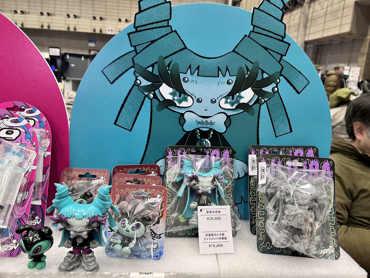フィギュアの後日販売、4/30で一旦通販終了です！ ガレージキット版(未