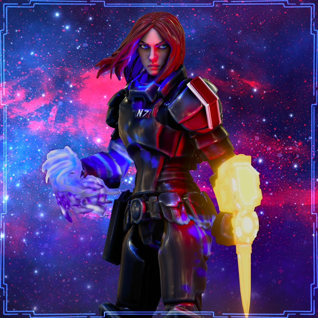 looploveslore's tweet image. Happy Mass Effect Monday! 🎉

I thought I'd share these D&amp;amp;D-styled models I kitbashed of default Femshep and MShep, courtesy of @heroforgeminis! I was mainly inspired by the Legendary Edition cover art, as well as the Mass Effect 3 box cover art. 

#masseffect #MassEffectFanArt