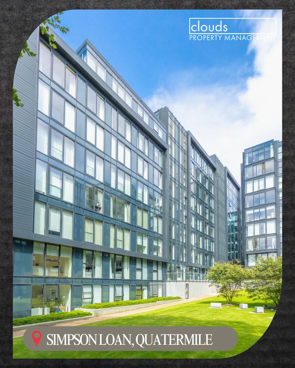 cloudsproperty's tweet image. We are pleased to have just rented this well presented modern flat in the  sought-after Quartermile!

📨 info@clouds.co.uk 📨

#Edinburgh #Property #Clouds #luxury #torent #propertytorent #lettings #propertymanagement #realestate #landlords #lettingagent #landlord 

LARN1902038