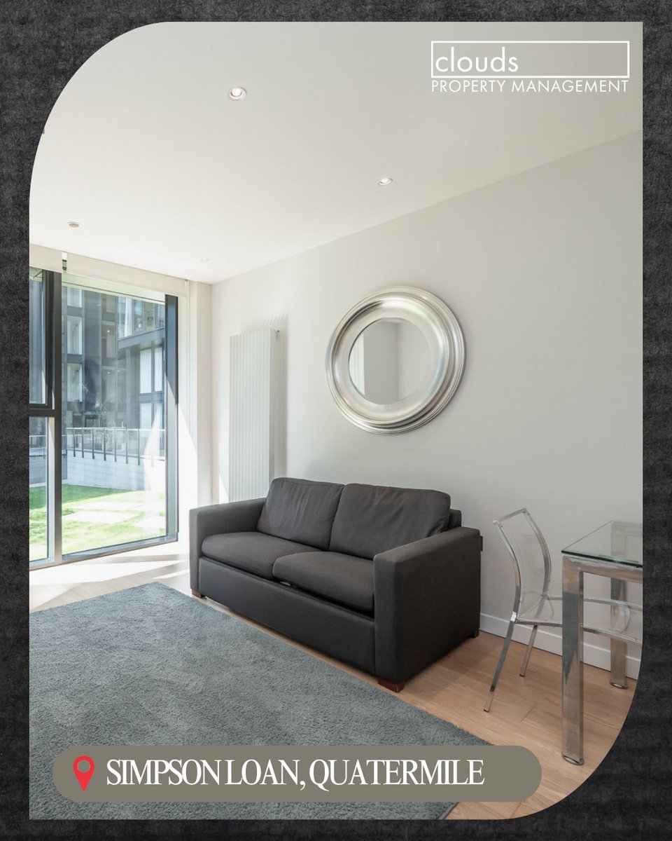 cloudsproperty's tweet image. We are pleased to have just rented this well presented modern flat in the  sought-after Quartermile!

📨 info@clouds.co.uk 📨

#Edinburgh #Property #Clouds #luxury #torent #propertytorent #lettings #propertymanagement #realestate #landlords #lettingagent #landlord 

LARN1902038