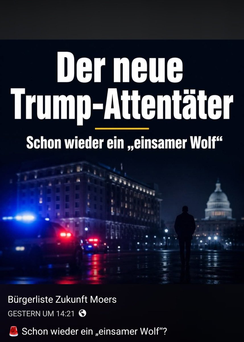 MeegerenVan's tweet image. 🚨
„Einzeltäter“ heißt nur:
Bislang ist kein operatives Netzwerk, keine Befehlskette und keine direkte Steuerung nachgewiesen.

 #PolitischesKlima #Radikalisierung #USA #StrategischeAnalyse #Doppelmoral