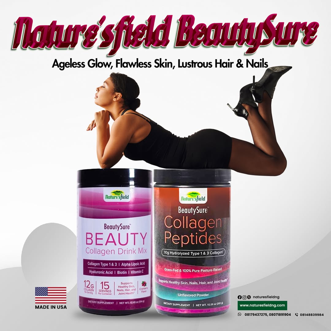 NaturesfieldNg's tweet image. You can’t keep expecting glow from products you use on the surface only.

Support your skin from inside with BeautySure Collagen Peptides + Drink Mix.

Consistency is the real glow secret.

#GlowUp #Healthyskin #Collagen #BeautySureCollagenPeptides #BeautySureCollagendrinkmix