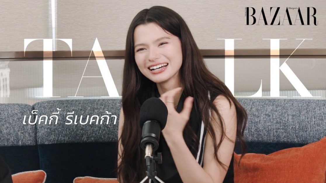 Meet Becky Rebecca on BAZAAR Talk tonight at 7 PM on Youtube: Harper’s BAZAAR Thailand.

🔗 youtu.be/ToRskUEU43k

#BazaarThailand #beckysangels‌ #BeckyArmstrong‌