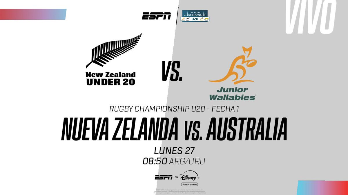 FacuQuiroga82's tweet image. #TRCU20 | YA! Junto a @HoracitoAgulla compartimos el encuentro entre #NuevaZelanda y #Australia en el aire de #DisneyPlus! 🏉⭐

Miralo en @DisneyPlusLA
➡️ tinyurl.com/emx7cys2