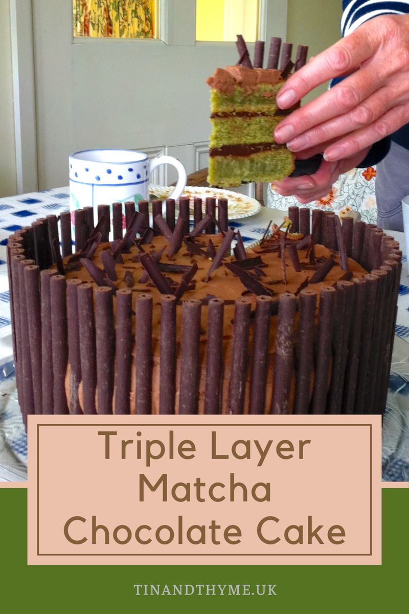 Choclette8's tweet image. Looking for a delicious but unusual birthday bake? Try this triple layer matcha chocolate cake recipe. Layer three matcha-infused sponges with luxurious chocolate ganache to create a gorgeous pairing of taste and texture. #MatchaCake #BirthdayCake
tinandthyme.uk/2011/07/triple…