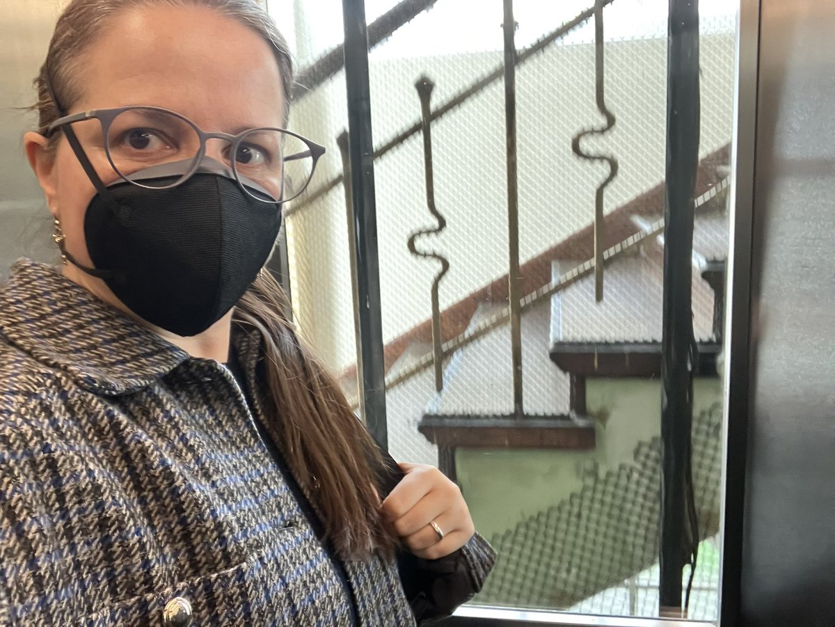 NoHealthNoFun's tweet image. I love glass elevators in old buildings!

Remember: SARSCoV2 and other airborne pathogens can linger in the air for hours even after the person who exhaled them has left the room!

Wear a respie because #CovidIsAirborneAndNotOver