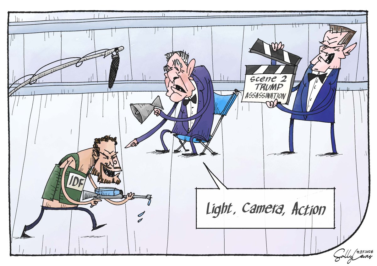 sallylewis488's tweet image. Lights. Camera. Breaking news.
White House Correspondents
#cartoons #r4Today