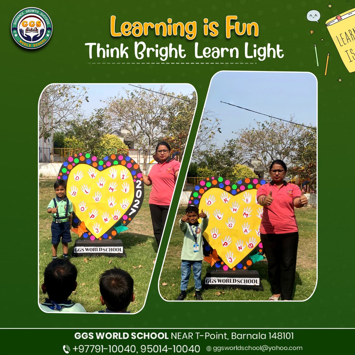 GSworldschool's tweet image. Fun learning, happy kids at GGS World School! 🤩📚
 Playful activities and creativity help build strong foundations in a joyful way. 🌈✨

#LearningIsFun #GGSWorldSchool #HappyLearning #EarlyEducation #PlayWayMethod #LittleLearners #FunLearning