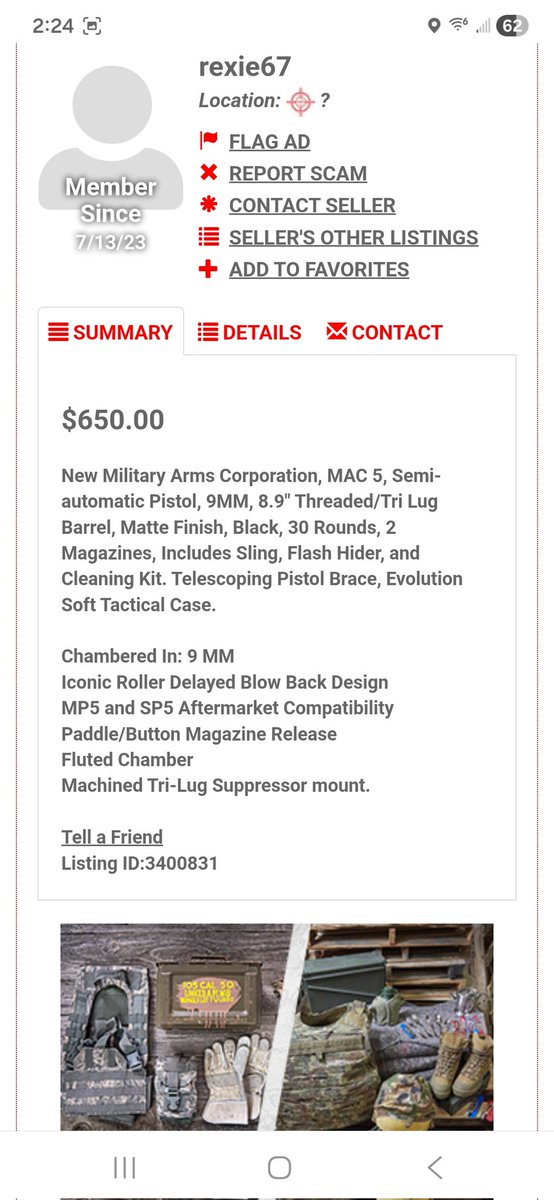 BryanPr37353875's tweet image. Buyers beware of "rexie67" on Texasguntrader this person is a scammer selling fraudulent gun sales online.. #pewpew