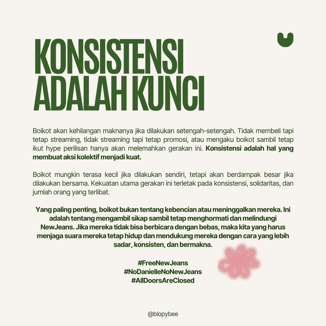 INDO VER

#FreeNewJeans
#NoDanielleNoNewJeans
#AllDoorsAreClosed