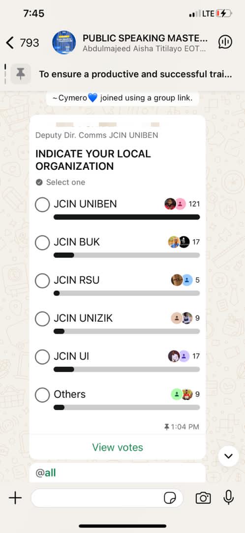 jci_uniben's tweet photo. Public Speaking Masterclass 2.0 kicks off TODAY with 360 participants from 5 JCIN chapters (UNIBEN, BUK, RSU, UI & UNIZIK).
Let’s make history together! 🎤🔥
#XPAND
#SPARK
#AMPLIFY
#JCINUNIBEN
#JCINBUK
#JCINUI
#JCINRSU
#JCINUNIZIK
#JCINigeriaCollegiate
#JCINigeria
#JCI https://t.co/sQcUySwKCr