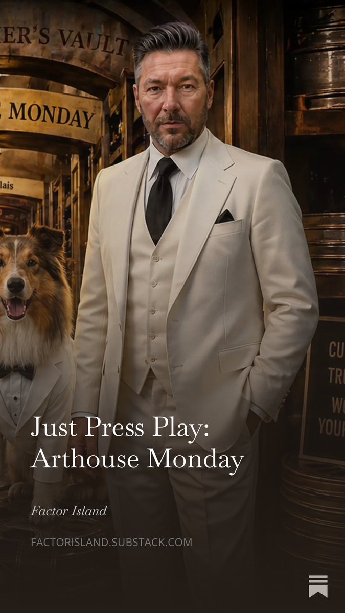 factorisland's tweet photo. Just Press Play: Arthouse Monday, by @factorisland https://t.co/VyYVVPVygq https://t.co/dn9bTDIF2e