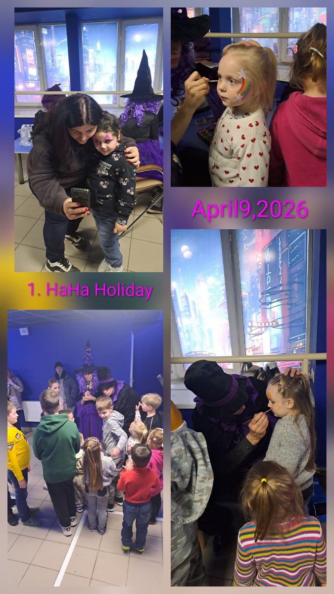 Angels4True's tweet image. 📢 Update of the 4th "HaHa HoliDay" Bring a smile to traumatized children 💛💙

The next HaHa Holiday is planned May 1st ✨

We now have 22 💚 Children 
THANK YOU for the Support 🫶🏻

Let's make ist to day 4🙏🏻

🎯 450€
💚 330€
❌️ 120€

#NAFO #Kharkiv #Ukraine